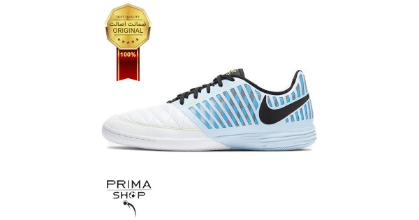 کفش فوتسال نایک تمپو لونارگتو سفید آبی